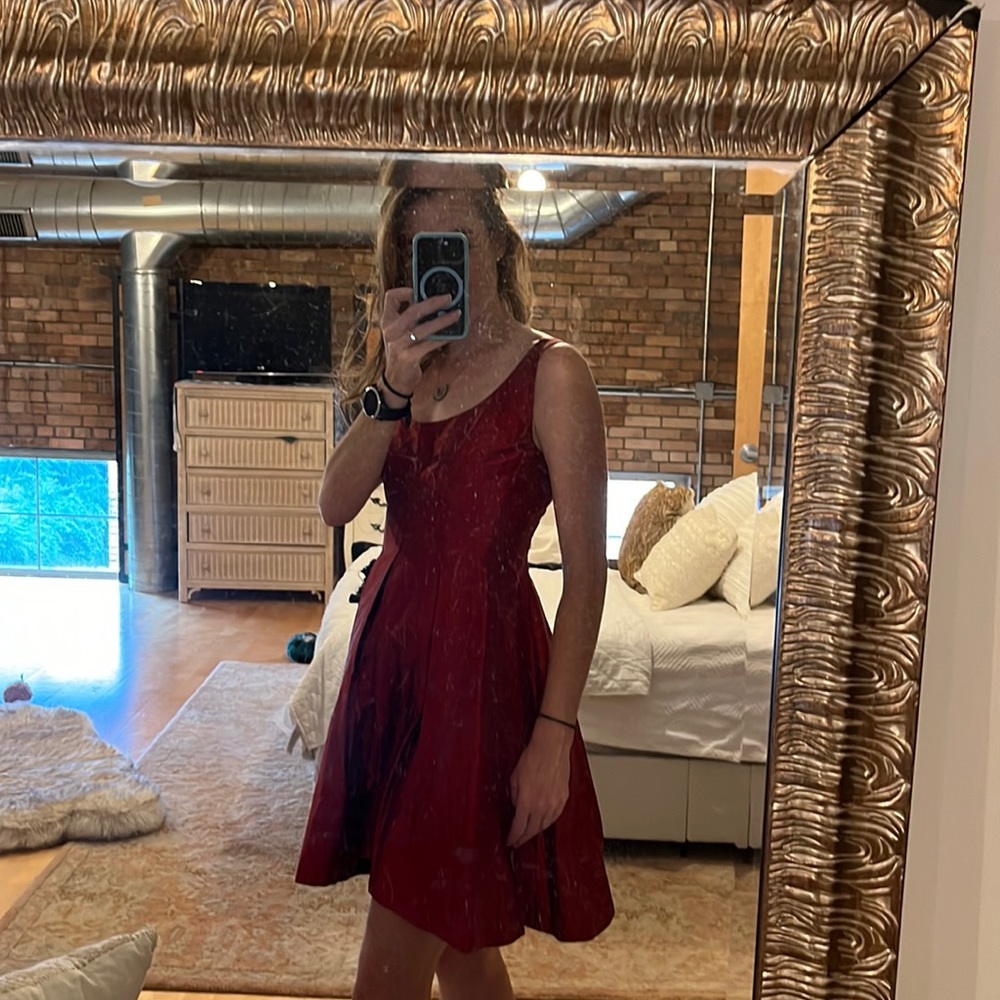 Allison Parris Ruby Red Dress